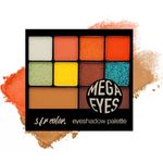 Buy s.f.r color Matte,Simmer & Glitter Combo Eyeshadow Palette 10 Color Mega Mini Eye Palette (14.3g) 7267-03 - Purplle