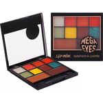 Buy s.f.r color Matte,Simmer & Glitter Combo Eyeshadow Palette 10 Color Mega Mini Eye Palette (14.3g) 7267-03 - Purplle