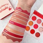 Buy s.f.r color Strawberry Shake Pressed Pigment 9 Multicolor Eyeshadow Palette (9g) 7304 - Purplle