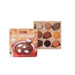 Buy s.f.r color Hot Chocolate Pressed Pigment 9 Multicolor Eyeshadow Palette 7448 (9g) - Purplle
