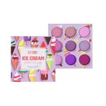 Buy s.f.r color Ice Cream Enjoy The Time Pressed Pigment 9 Multicolor Eyeshadow Palette (9g) 7446 - Purplle