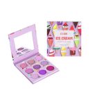 Buy s.f.r color Ice Cream Enjoy The Time Pressed Pigment 9 Multicolor Eyeshadow Palette (9g) 7446 - Purplle