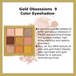 Buy s.f.r color Gold Matte and Shimmer Pressed Pigment 9 Multicolor Eyeshadow Palette (9g) 7351-01 - Purplle