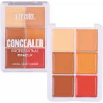 Buy s.f.r color Professional Makeup 6 Color Concealer Pallete (16.8g) 7324-01 - Purplle