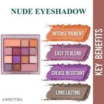 Buy s.f.r. color Naughty Nude Shimmer And Matte Eyeshadow Palette (11.4g) 7383-02 - Purplle