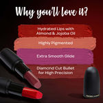 Buy Faces Canada Weightless Matte Finish Lipstick Punch Pink P02 (4.5 gm) - Purplle
