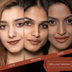 Buy Faces Canada Weightless Matte Finish Lipstick Brilliant Brown P04 (4.5 g) - Purplle