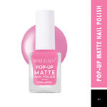 Buy Swiss Beauty POP-UP Matte Nail Polish 41 Pink (10 ml) - Purplle