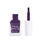 Buy Swiss Beauty POP-UP Matte Nail Polish 42 Purple (10 ml) - Purplle