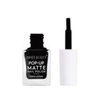 Buy Swiss Beauty POP-UP Matte Nail Polish 48 Black (10 ml) - Purplle