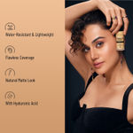 Buy Swiss Beauty Airbrush Finish Full Coverage Foundation Caramel Beige (30 ml) - Purplle