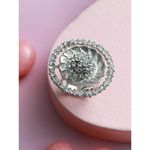 Buy Jazz And Sizzle Gold-Plated Pink & White Stone Studded Antique Finger Ring - Purplle