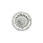 Buy Jazz And Sizzle Gold-Plated Pink & White Stone Studded Antique Finger Ring - Purplle
