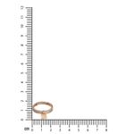Buy Jazz And Sizzle Rose Gold Plated Red & White AD Studded Handcrafted Adjustable Finger Ring - Purplle