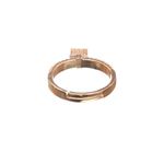 Buy Jazz And Sizzle Rose Gold Plated Red & White AD Studded Handcrafted Adjustable Finger Ring - Purplle