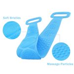 Buy Bronson Professional Back Scrubber Belt Cleaning Exfoliating Bath Brush (color & design may vary) 1 Pc - Purplle