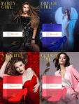 Buy La French Party girl, Dream girl, Classy girl & Naughty girl Perfume, 100ml Each (Pack of 4) - Purplle
