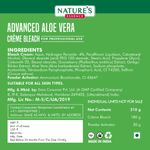 Buy Nature's Essence Advanced Aloe Vera Creme Bleach (210 g) - Purplle