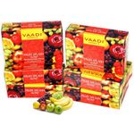 Buy Vaadi Herbals Fruit Splash Soap with Extracts of Orange, Peach, Green Apple & Lemon (5 + 1 Free) (75 g) (Pack of 6) - Purplle