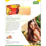 Buy Vaadi Herbals Fruit Splash Soap with Extracts of Orange, Peach, Green Apple & Lemon (5 + 1 Free) (75 g) (Pack of 6) - Purplle