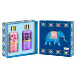 Buy Vaadi Herbals Exotic Floral Shower Gels Gift Box - Enachanting Rose & Mogra (300 ml) & Heavenly Lavender & Rosemary (300 ml) (Royal Elephant)( 300 ml x 2 ) - Purplle