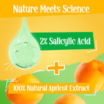 Buy St. Ives Apricot Smooth Skin Face Wash Cleanser for Oily Skin Deep Pore Cleansing with 100% Natural Extract & 2% Salicylic Acid,190g - Purplle
