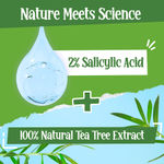 Buy St. Ives Tea Tree & Walnut Pimple Clear 3 in 1 Face Scrub with 100% Natural Exfoliants & 2% Salicylic Acid Improves Skin Texture 80g - Purplle