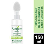 Buy Simple Kind to Skin Refreshing Facial Foam, 150 ml - Purplle
