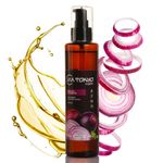Buy VIA TOKYO ORGANIC Red Onion & Tubaki Oil Hair Oil, Hair growth & Hair fall control, No Sulphates, No Paraben, 200 ml - Purplle