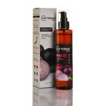 Buy VIA TOKYO ORGANIC Red Onion & Tubaki Oil Hair Oil, Hair growth & Hair fall control, No Sulphates, No Paraben, 200 ml - Purplle