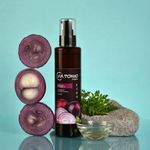 Buy VIA TOKYO ORGANIC Red Onion & Tubaki Oil Hair Oil, Hair growth & Hair fall control, No Sulphates, No Paraben, 200 ml - Purplle