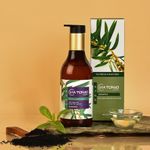 Buy VIA TOKYO ORGANIC Black Seed & Tea Tree Oil Shampoo for soothing and anti dandruff, No Sulphates, No Paraben, 285ml - Purplle