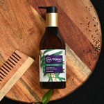 Buy VIA TOKYO ORGANIC Black Seed & Tea Tree Oil Shampoo for soothing and anti dandruff, No Sulphates, No Paraben, 285ml - Purplle
