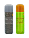 Buy ETERNAL Love for Men Deodorant Perfumed Bodyspray, 200 ml & X-Louis for Women Deodorant Perfumed Bodyspray, 200 ml - Purplle