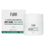 Buy FURR 2% Salicylic Acid & Green Tea Anti Acne Face Mask - Purplle