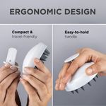 Buy Pee Safe Sclap Massager | Shampoo & Conditioner Massager | Exfoliating with scalp care | Soft Silicone Bristles | Reduces Dandruff | Improves Blood Circulation | 1 N - 1 Pc - Purplle