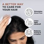 Buy Pee Safe Sclap Massager | Shampoo & Conditioner Massager | Exfoliating with scalp care | Soft Silicone Bristles | Reduces Dandruff | Improves Blood Circulation | 1 N - 1 Pc - Purplle