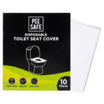 Buy Pee Safe Disposable Toilet Seat Covers | Protects Against Germs | Reduces The Risk Of UTI | For Public Toilets | Travel-Friendly | Environment Friendly | Pack Of 10 - Purplle