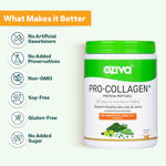 Buy OZiva Pro-Collagen Protein Peptides with Clean Protein for Skin & Hair Health, Caramel, 250 gms - Purplle