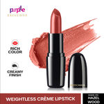 Buy Faces Canada Weightless Creme Finish Lipstick Hazelwood P10 (4 g) - Exclusively on Purplle - Purplle