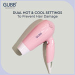 Buy GUBB Hair Dryer & Straightener Combo for Frizz Free & Lustrous Hair - Pink - Purplle