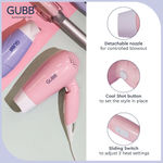 Buy GUBB Hair Dryer & Straightener Combo for Frizz Free & Lustrous Hair - Pink - Purplle