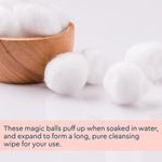 Buy GUBB White Cotton Balls for Face Cleansing & Makeup Removal Pack of 4 - 50 polybag - Purplle