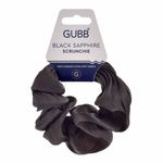 Buy GUBB Hair Scrunchie for Women, Elastic Hair Band - Black Sapphire - Purplle