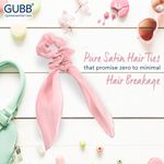Buy GUBB Hair Scarf Scrunchie for Women, Elastic Hair Band - Pink Hues - Purplle