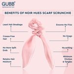 Buy GUBB Hair Scarf Scrunchie for Women, Elastic Hair Band - Pink Hues - Purplle