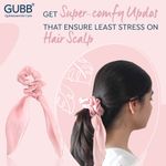Buy GUBB Hair Scarf Scrunchie for Women, Elastic Hair Band - Pink Hues - Purplle