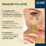 Buy GUBB Eyelash Curler For Women, Eye Makeup Tool - Gold - Purplle