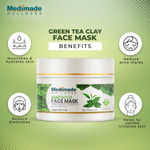 Buy Medimade Anti Aging Fuji Matcha Green Tea Clay Face Mask - 250 gm - Purplle