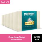 Buy Medimade Glutathione Premium Soap - 100 gm X 5 ( Pack of 5 ) - Purplle